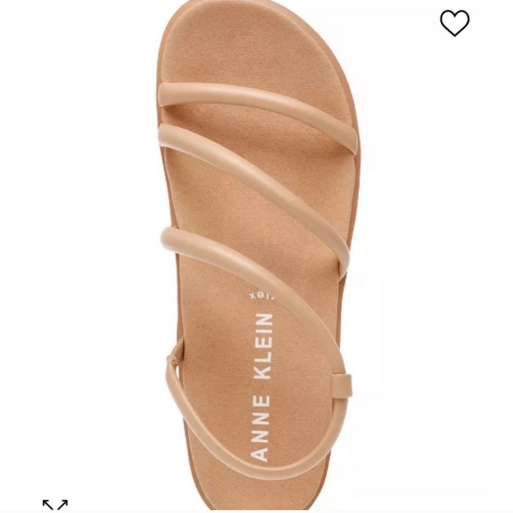 Anne Klein Tan Sandals - 9.5 - Picture 4 of 8